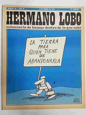 Seller image for Hermano Lobo numero 096: portada de Chumy Chumez for sale by El Boletin