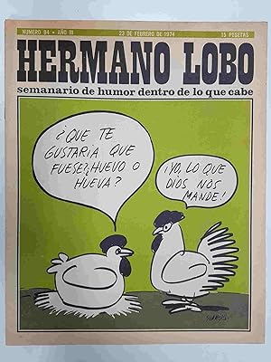 Seller image for Hermano Lobo numero 094: portada de Summers for sale by El Boletin