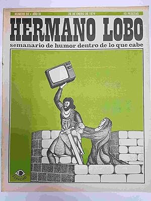 Seller image for Hermano Lobo numero 090: portada de Ferrero for sale by El Boletin