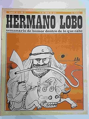 Seller image for Hermano Lobo numero 088: portada de Chumy Chumez for sale by El Boletin