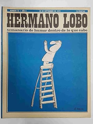 Seller image for Hermano Lobo numero 072: portada de Perich for sale by El Boletin
