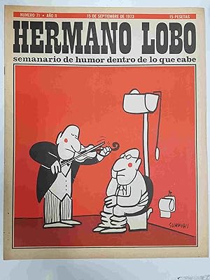 Seller image for Hermano Lobo numero 071: portada de Summers for sale by El Boletin