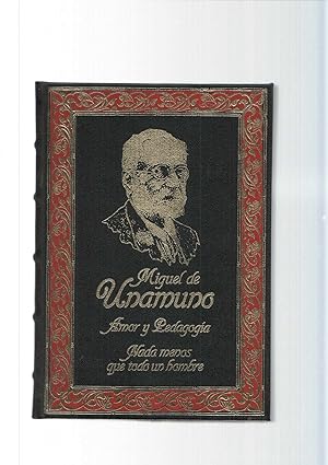 Seller image for Grandes genios de la Literatura Universal Vol. 38: Amor y Pedagogia. Nada menos que todo un hombre for sale by El Boletin