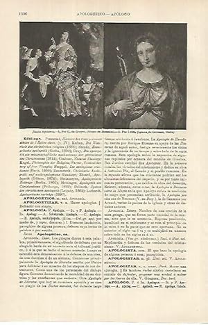 Imagen del vendedor de LAMINA ESPASA 26219: Santa Apolonia por Grayer a la venta por EL BOLETIN