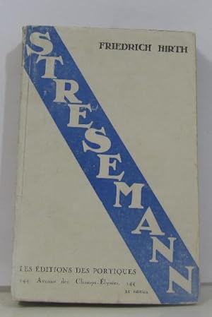 Imagen del vendedor de Stresemann a la venta por crealivres