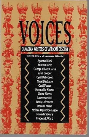 Imagen del vendedor de Voices: Canadian Writers of African Descent (signed by Molara Ogundipe-Leslie) a la venta por Bookfeathers, LLC