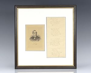 Bild des Verkufers fr Autograph Transcription Signed of My Country 'Tis of Thee. zum Verkauf von Raptis Rare Books