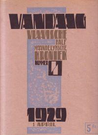 Vandaag Vlaamsche halfmaandelyksche kroniek 1 april 1929