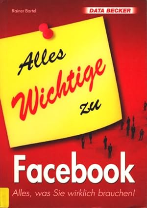 Seller image for Alles Wichtige zu Facebook. for sale by TF-Versandhandel - Preise inkl. MwSt.