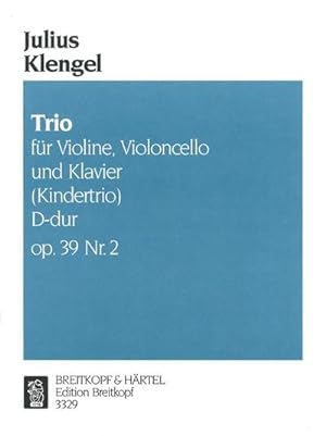 Bild des Verkufers fr Kindertrio D-Dur op.39/2, Violine, Violoncello und Klavier : Einzelstimmen zum Verkauf von AHA-BUCH GmbH