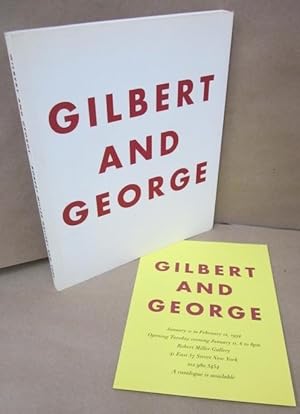 Imagen del vendedor de Gilbert and George: Recent Works a la venta por Atlantic Bookshop