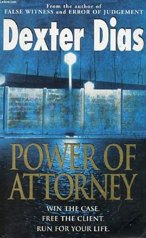 Seller image for POWER OF ATTORNEY for sale by Le-Livre
