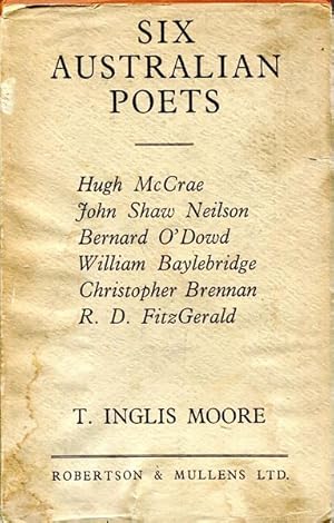 Seller image for Six Australian Poets. Foreword by C. Hartley Grattan. for sale by Time Booksellers