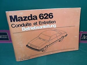 Seller image for Mazda 626 - Betriebsanleitung - Conduite et Entretien. (= Form No. 8232-70-80K). for sale by Antiquariat Deinbacher