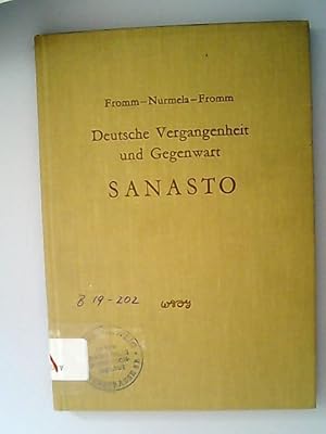 Seller image for Deutsche Vergangenheit und Gegenwart. Sanasto. for sale by Antiquariat Bookfarm