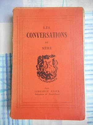 Bild des Verkufers fr Les conversations du Chevalier de Mere avec le Marechal de Clerambault zum Verkauf von Frederic Delbos