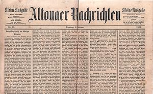 Altonaer Nachrichten. Kleine Ausgabe. NR. 30, Dienstag, 5. Februar 1901. (Hrsg.unter Red. von Art...