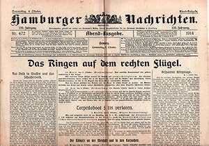 Hamburger Nachrichten. JG. 123, Nrn. 472, 474 u. 475 (= zusammen 3 Teile). (Hrsg. unter Red. von ...