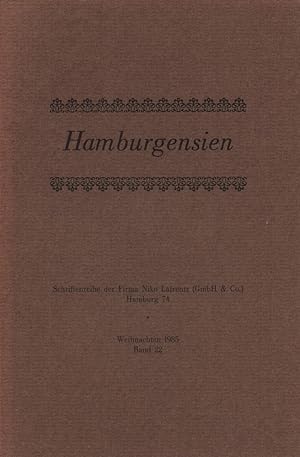 Seller image for Hamburgs Schatzkammer: Der Freihafen. (Privatdruck). for sale by Antiquariat Reinhold Pabel