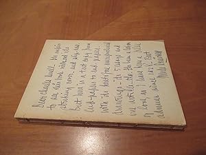 Five Essays On Klee: A Merle Armitage Book (Test Copy, Inscribed To Charles Duell)