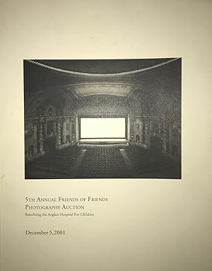 Image du vendeur pour 5th Annual friends of Friends Photography Auction 2001 Benefiting Angkor Wat Hospital for Children in Cambodia mis en vente par Rob Warren Books