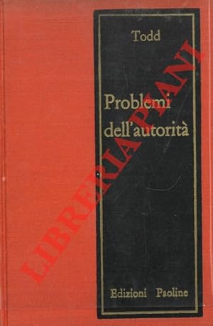 Problemi dell'autorità.