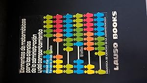 Seller image for ELEMENTOS DE MATEMATICAS P/CIENCIAS DE by FIOL for sale by Lauso Books