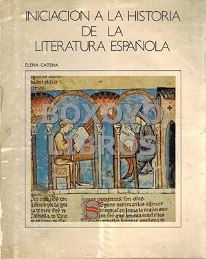 Bild des Verkufers fr Iniciacin a la historia de la literatura espaola zum Verkauf von Boxoyo Libros S.L.