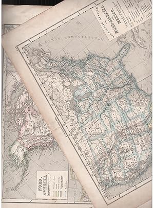 Seller image for Karte von Nord - Amerika und Mexico, Nordamerika for sale by Windau Antiquariat