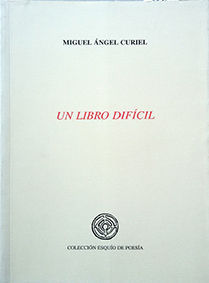 Bild des Verkufers fr UN LIBRO DIFCIL zum Verkauf von CENTRAL LIBRERA REAL FERROL