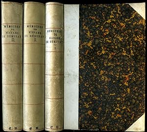 Bild des Verkufers fr Mmoires de Madame de Rmusat - 1802-1808 - publis par son petit-fils Paul de Rmusat Troisime dition [Three Volumes Complete] zum Verkauf von Little Stour Books PBFA Member