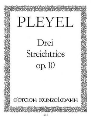 Bild des Verkufers fr 3 concertante Trios op.10fr Streichtrio : Stimmen zum Verkauf von AHA-BUCH GmbH