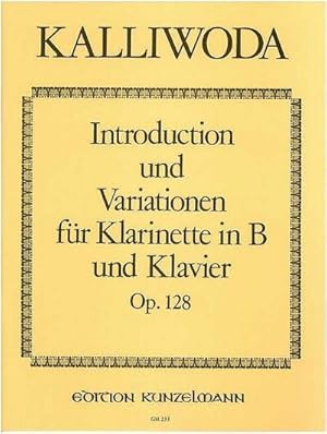 Bild des Verkufers fr Introduction und Variationen op.128fr Klarinette und Klavier zum Verkauf von AHA-BUCH GmbH