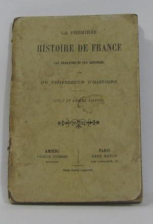 Seller image for La premire histoire de france for sale by crealivres