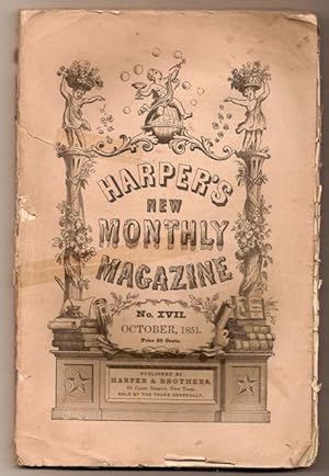 Seller image for [Moby Dick] in Harper s New Monthly Magazine for sale by Mystery Pier Books, Inc.,ABAA, ILAB, ABA