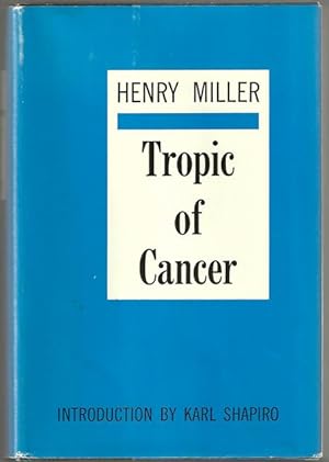 Seller image for Tropic of Cancer for sale by Mystery Pier Books, Inc.,ABAA, ILAB, ABA