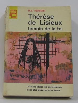 Imagen del vendedor de Thrse de lisieux tmoin de la foi a la venta por crealivres