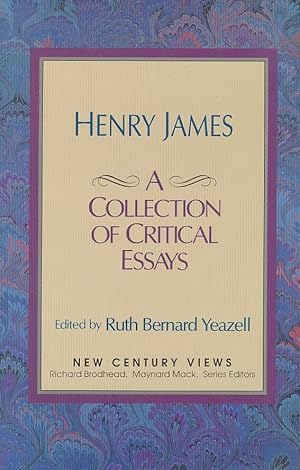 Immagine del venditore per Henry James: a Collection of Critical Essays venduto da Bookshelf of Maine