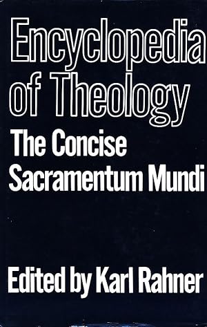 Immagine del venditore per Encyclopedia of Theology The Concise Sacramentum Mundi venduto da Bookshelf of Maine