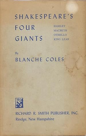 Seller image for Shakespeare's Four Giants for sale by Bookshelf of Maine