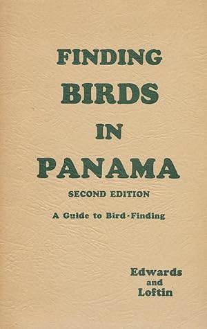 Seller image for Finding Birds in Panama for sale by Bookshelf of Maine