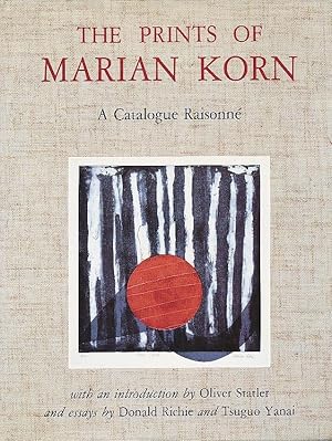 Image du vendeur pour The Prints of Marian Korn A Catalogue Raisoone mis en vente par Bookshelf of Maine