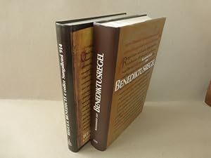 Bild des Verkufers fr 1. Kommentar zur Benediktusregel. / 2. Regula Benedicti de codice 914 in bibliotheca monasterii S. Galli servato quam simillime expressa. Addita descriptione et paginis et versibus congruente. (2 Bnde). zum Verkauf von Krull GmbH