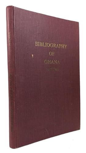 Bibliography of Ghana, 1957-1960