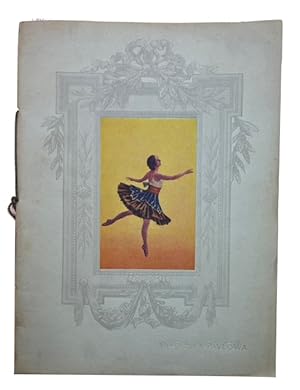 Mile. Anna Pavlowa. [title embossed on front cover]