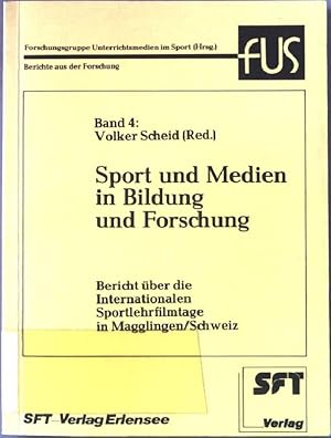 Image du vendeur pour Sport und Medien in Bildung und Forschung : Bericht ber die Internationalen Sportlehrfilmtage in Magglingen. Berichte aus der Forschung ; Bd. 4 mis en vente par books4less (Versandantiquariat Petra Gros GmbH & Co. KG)