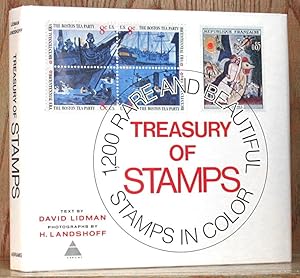 Imagen del vendedor de Treasury of Stamps: 1,200 Rare and Beautiful Stamps in Color a la venta por Schroeder's Book Haven