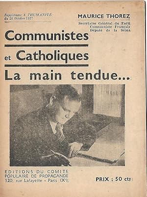 Seller image for Supplment de "L'Humanit" du 28 octobre 1937 for sale by LES TEMPS MODERNES