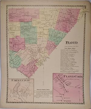 Immagine del venditore per Map of Floyd, New York venduto da Yesterday's Gallery, ABAA