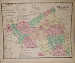 Immagine del venditore per Map of Vernon, New York venduto da Yesterday's Gallery, ABAA